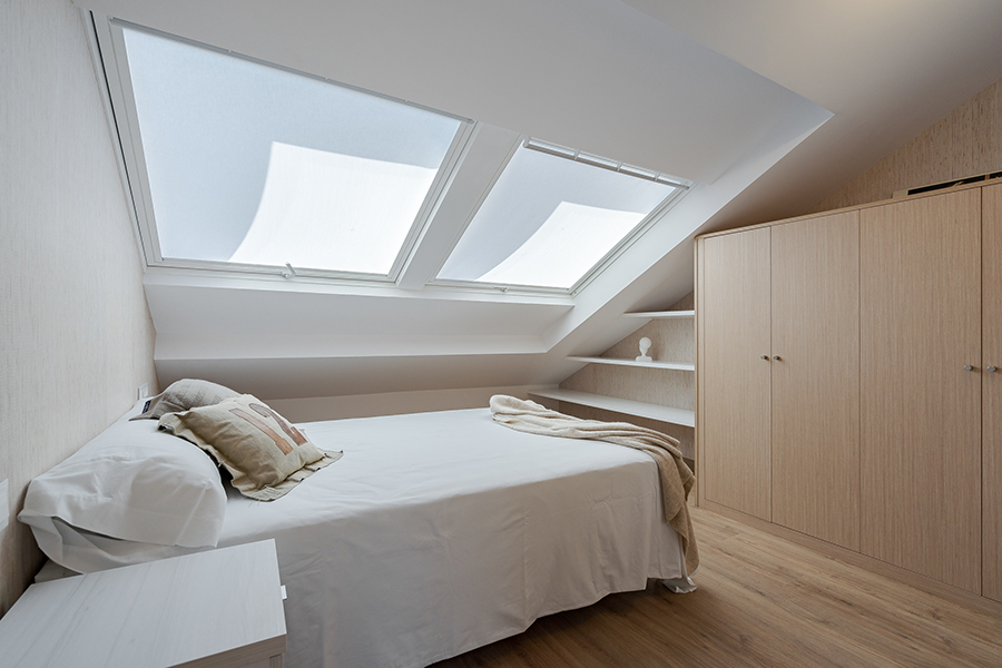 suite 4 del piso de 4 habitaciones del Edificio Lérida 8.